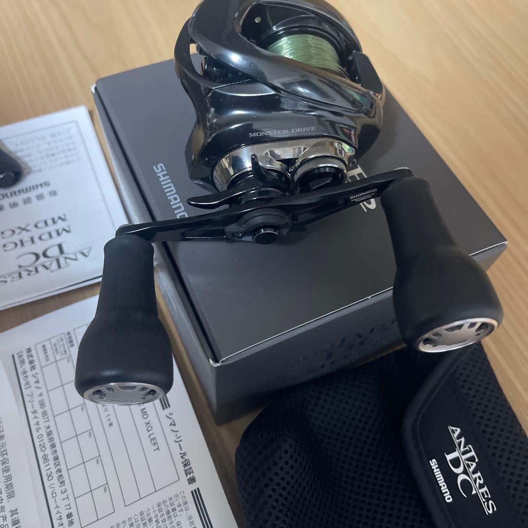 23アンタレスDC MD XG 左ハンドル48mmウルトラストロングハンドル付き