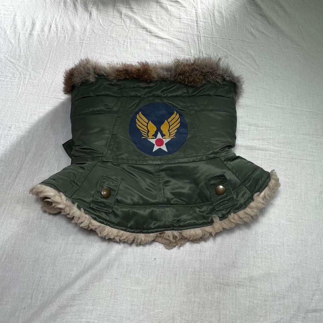 KAPITAL 日本製 military ネックウォーマー air force