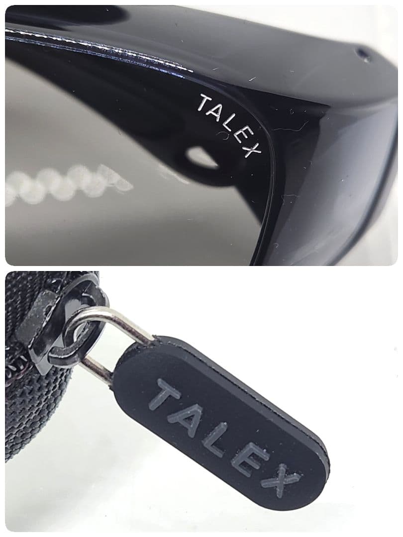 ケース付 TALEX 偏光レンズ 超軽量 オーバーグラス サングラス
