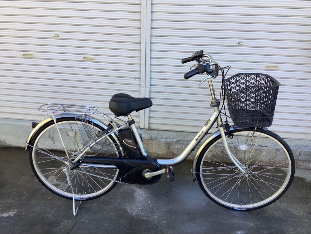 パナソニック新機種電動アシスト自転車vivi TX26インチシルバー