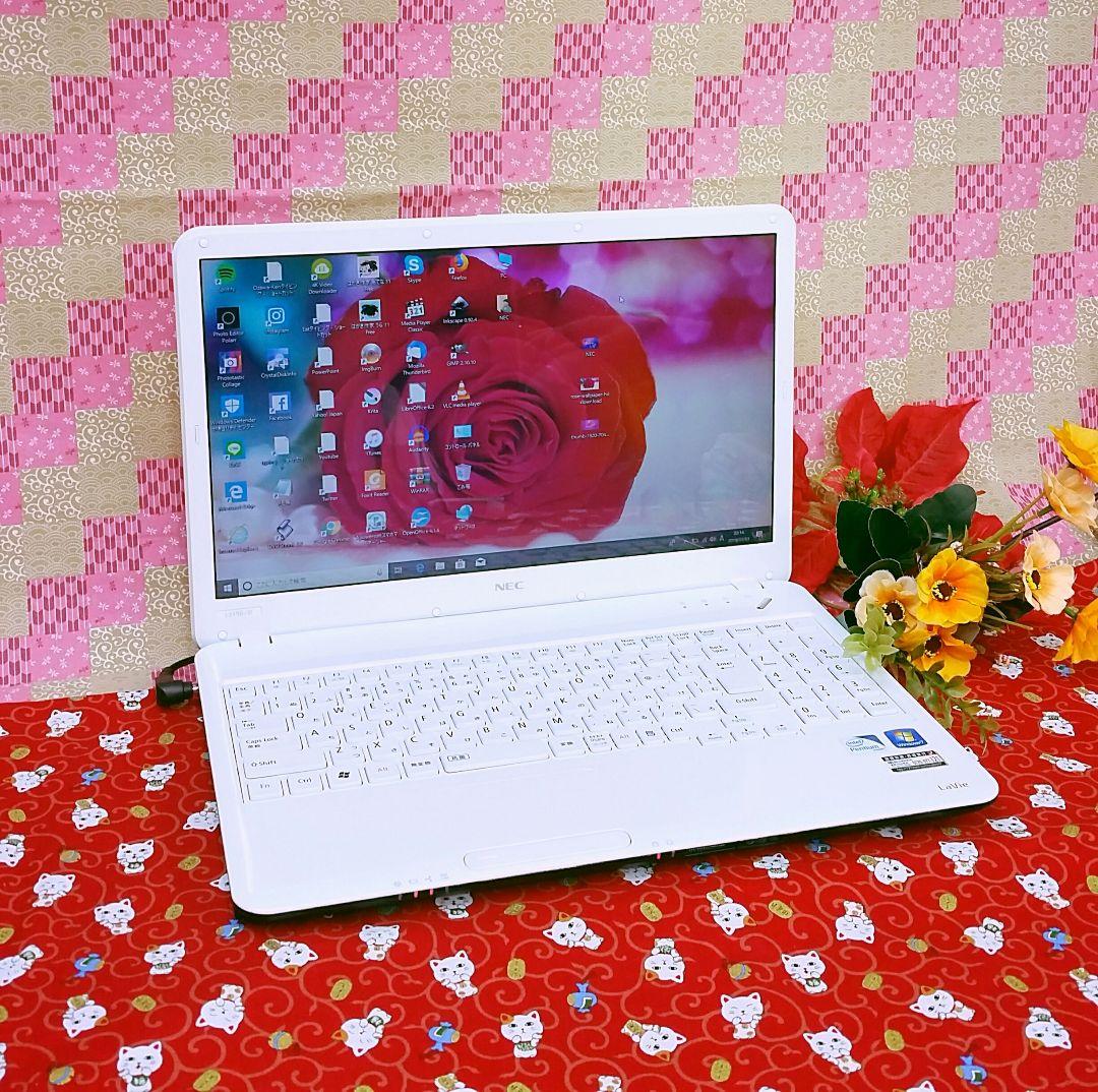 極上品♥大人気♥高速Corei5搭載♥ホワイト色♥新型Win11搭載♥動画編集
