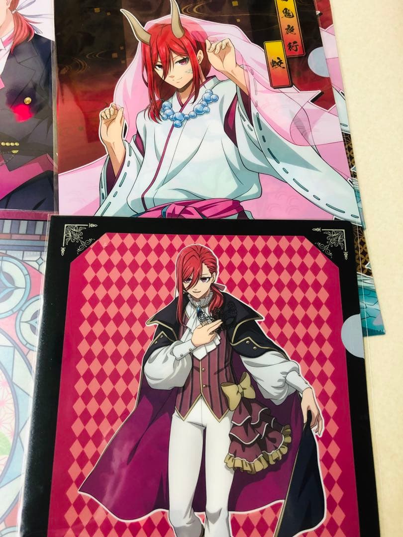 ブルーロック 千切豹馬 クリアファイル 仮面舞踏会 海賊 おやすみ