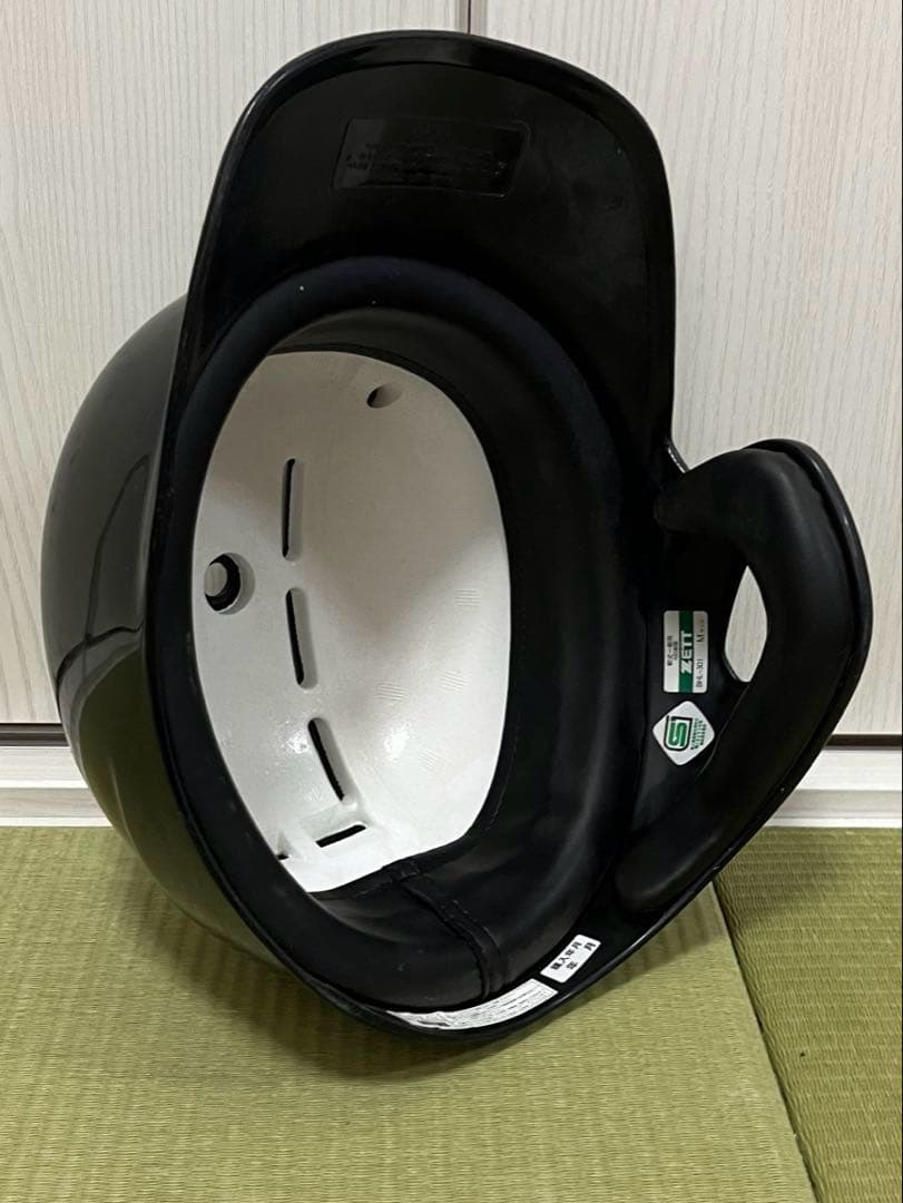 軟式野球 ヘルメット ZETT JSBB ブラック 6個セット