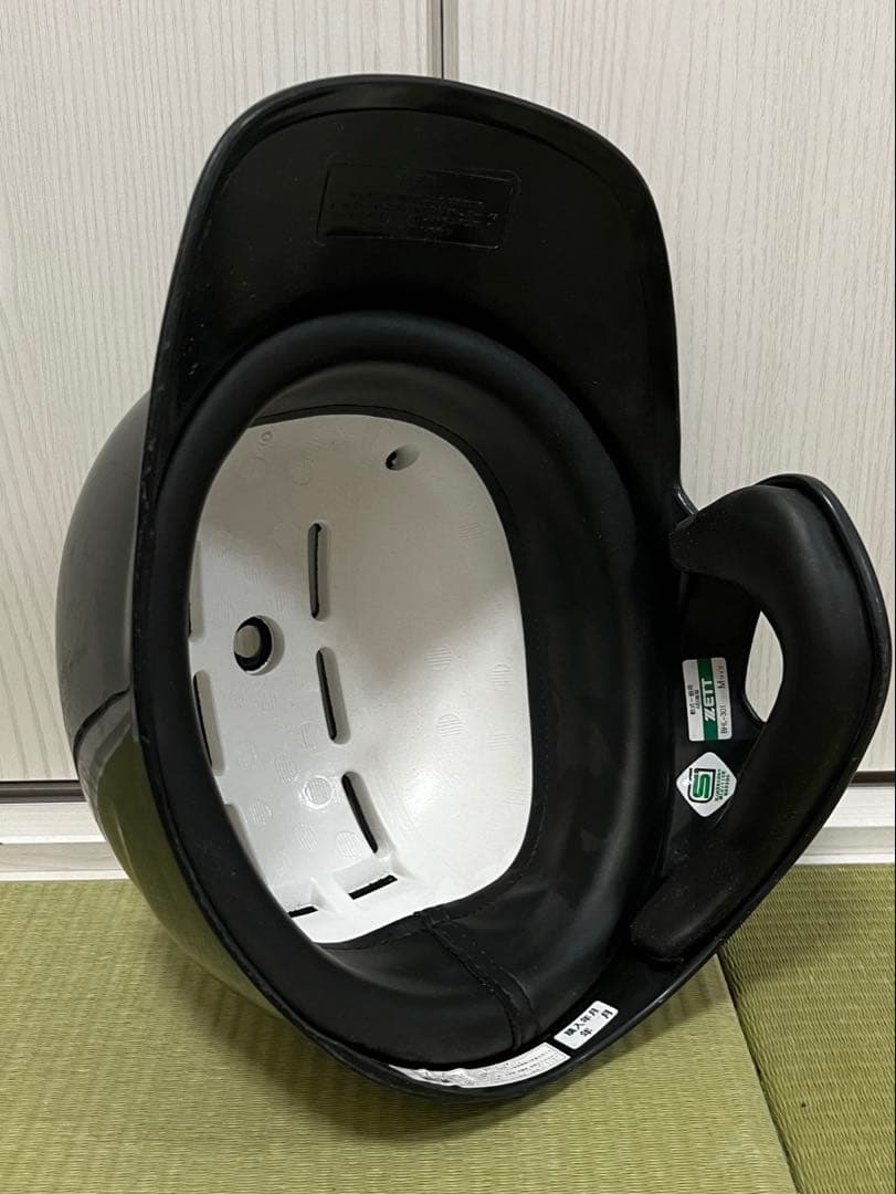 軟式野球 ヘルメット ZETT JSBB ブラック 6個セット