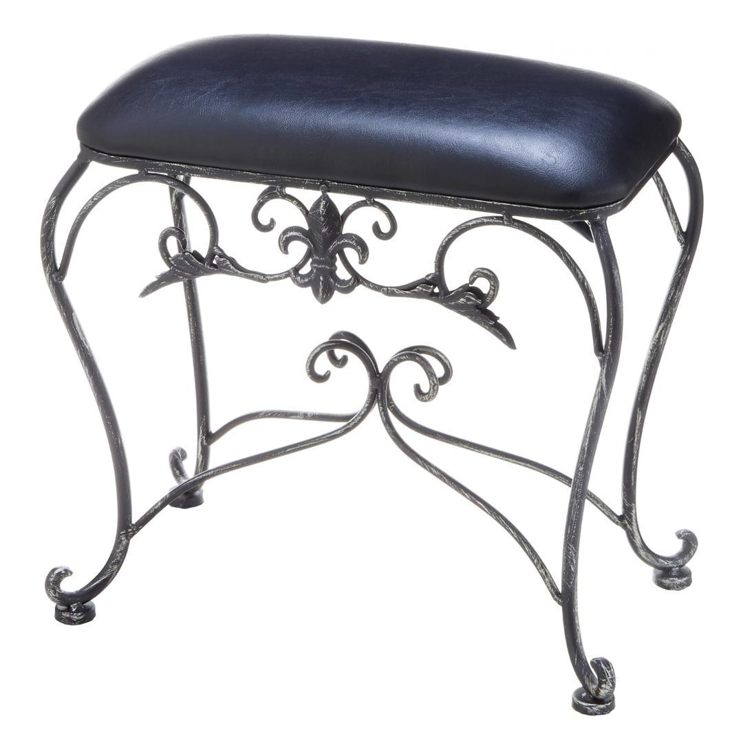 アイアンスツール・座面ブラック