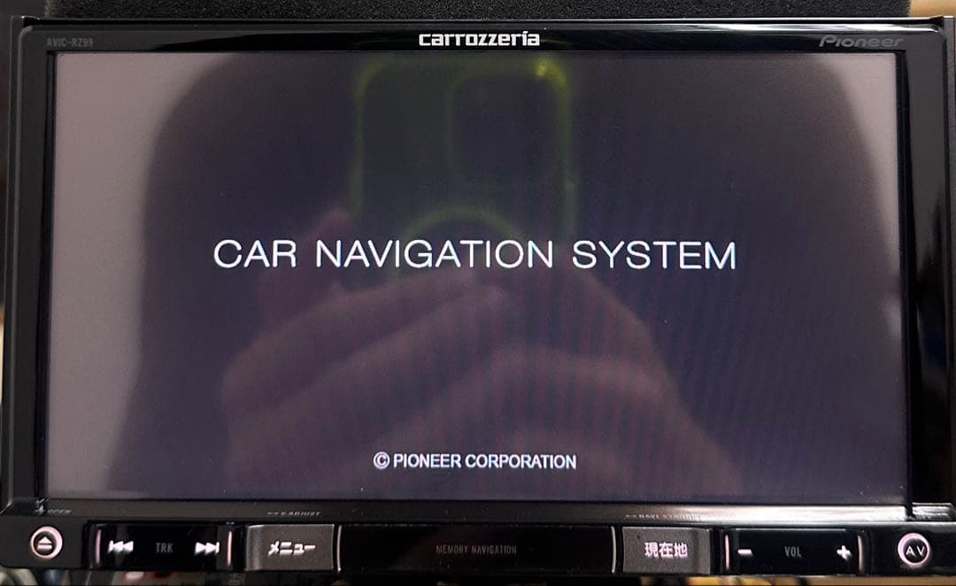 パイオニア　カーナビ　AVIC-RZ99 地図データ : 2025年