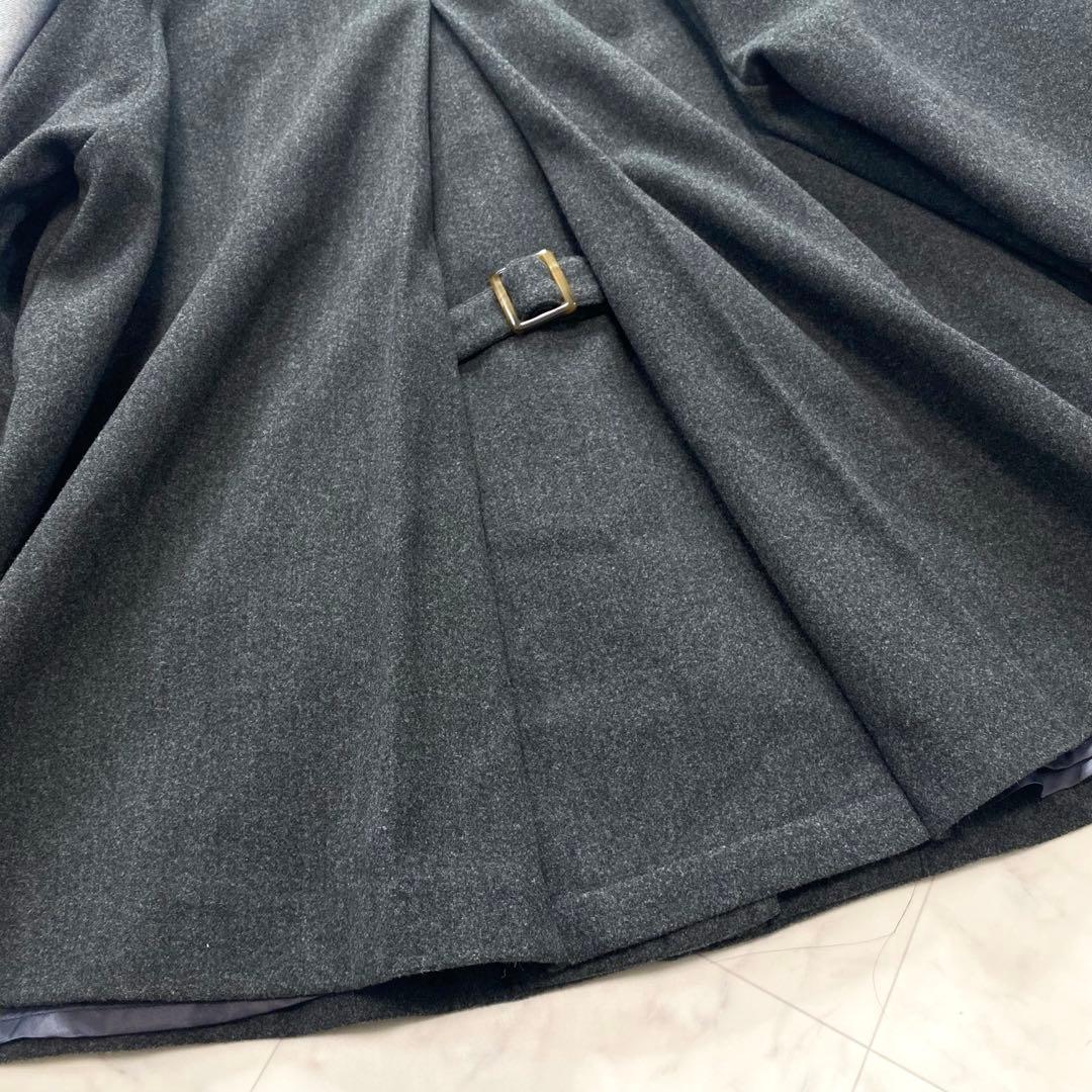 美品✨ナチュラルクチュールosonoマルチWAYケープフリルコート　グレー
