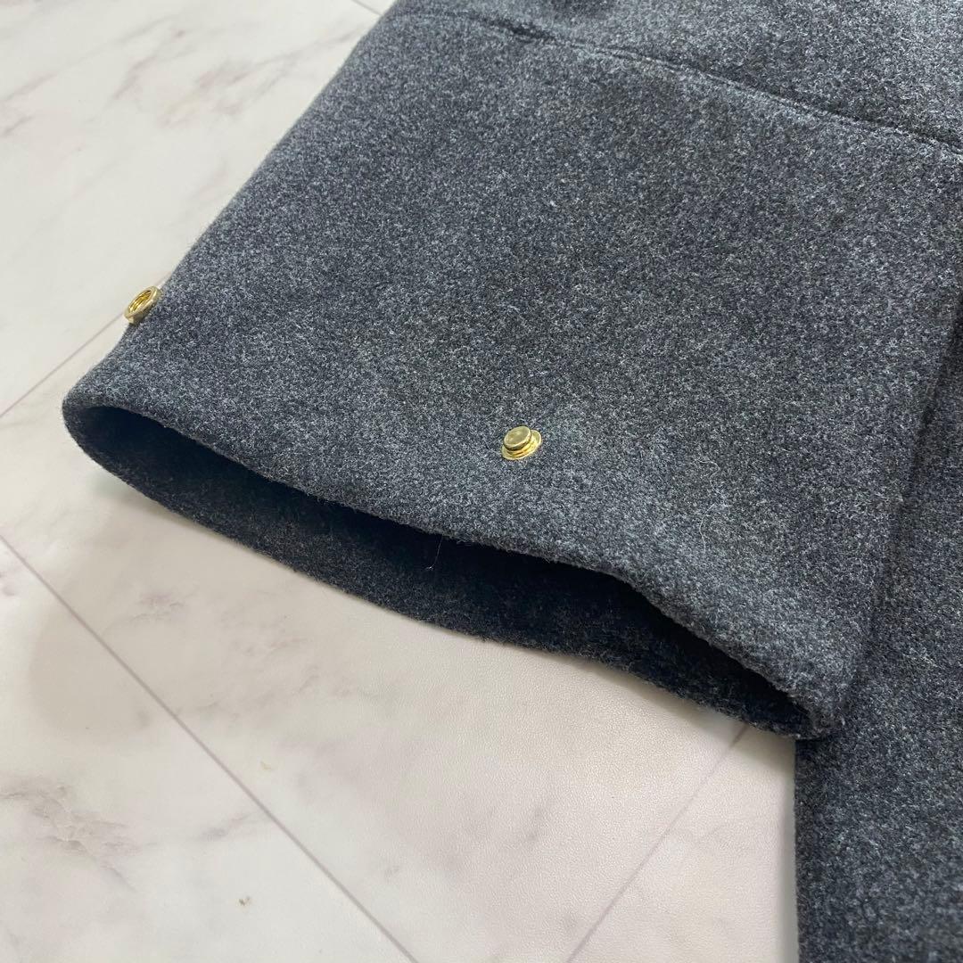 美品✨ナチュラルクチュールosonoマルチWAYケープフリルコート　グレー