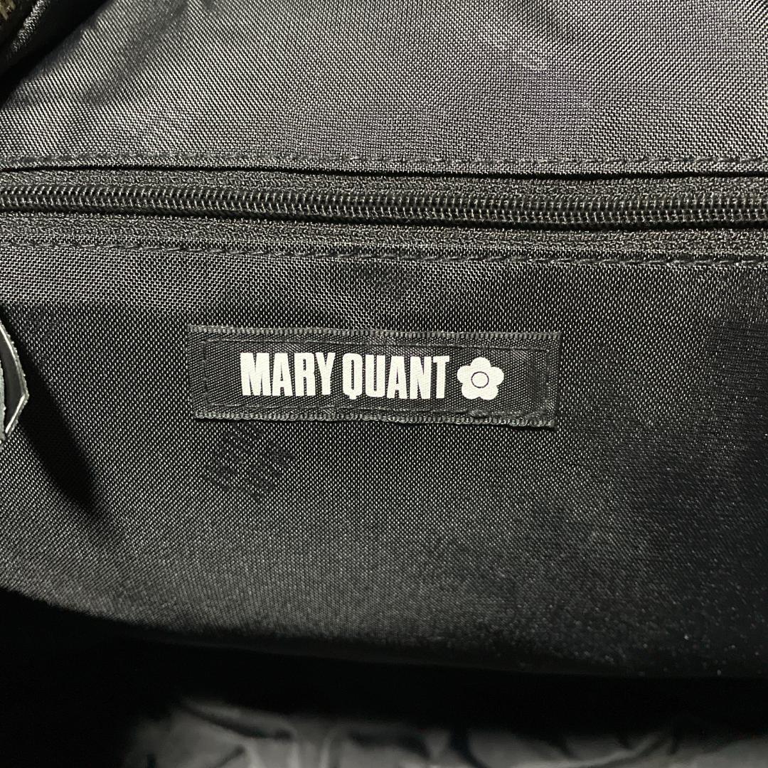 【極美品】MARY QUANT デイジーインザエッジ リュック ブラック