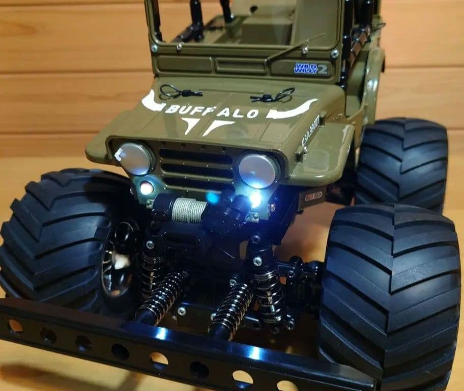 田宮タミヤXBフルセットワイルドウイリーバッファロー号仕様LEDライト