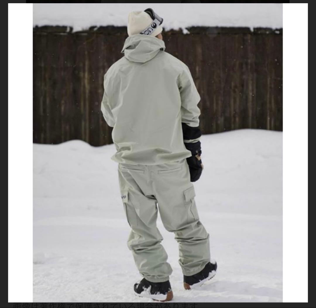 クイックシルバー　スノーボードウェア　カーキー