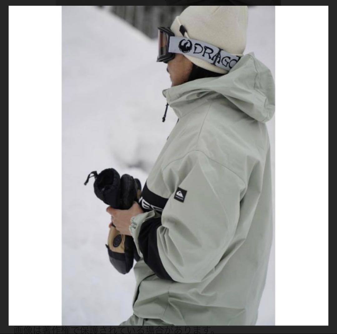 クイックシルバー　スノーボードウェア　カーキー