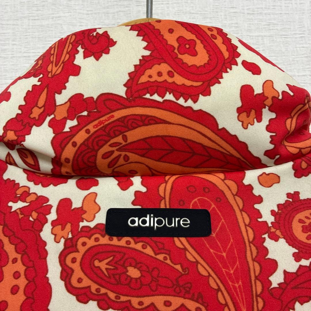 アディダス adiqure ゴルフ ペイズリー ダウンジャケット