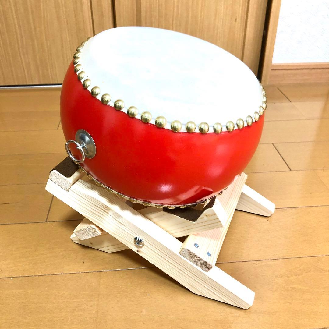 太鼓台　(キッズ和太鼓用)立奏台と座台のセット