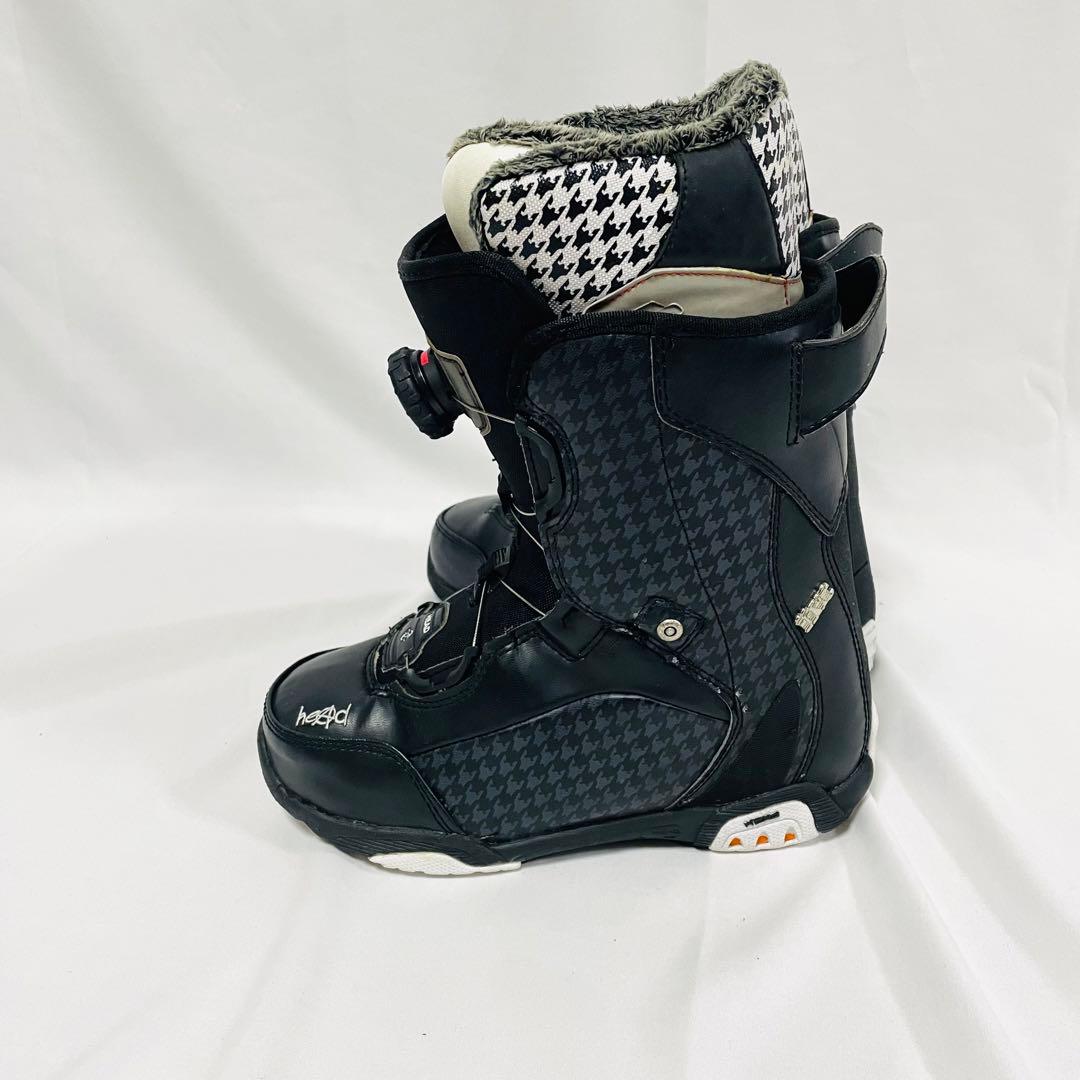 【美品】 HEAD ヘッド スノーボードブーツ 23.0cm ダイヤル
