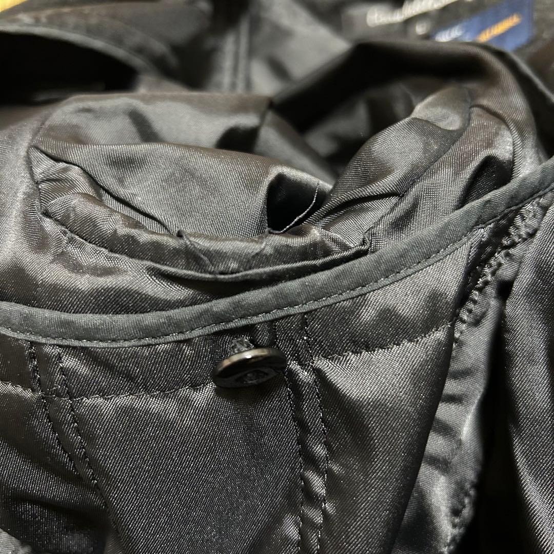 グリーンレーベル×ロロピアーナ ライナー付き　ステンカラーコート　L