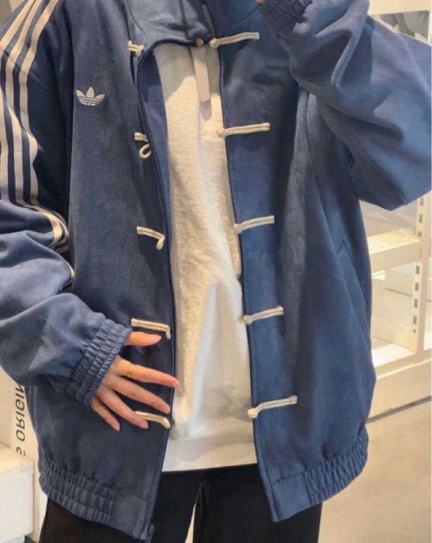 adidasアディダス 中国限定 蛇年トラックジャケット ネイビー XXL