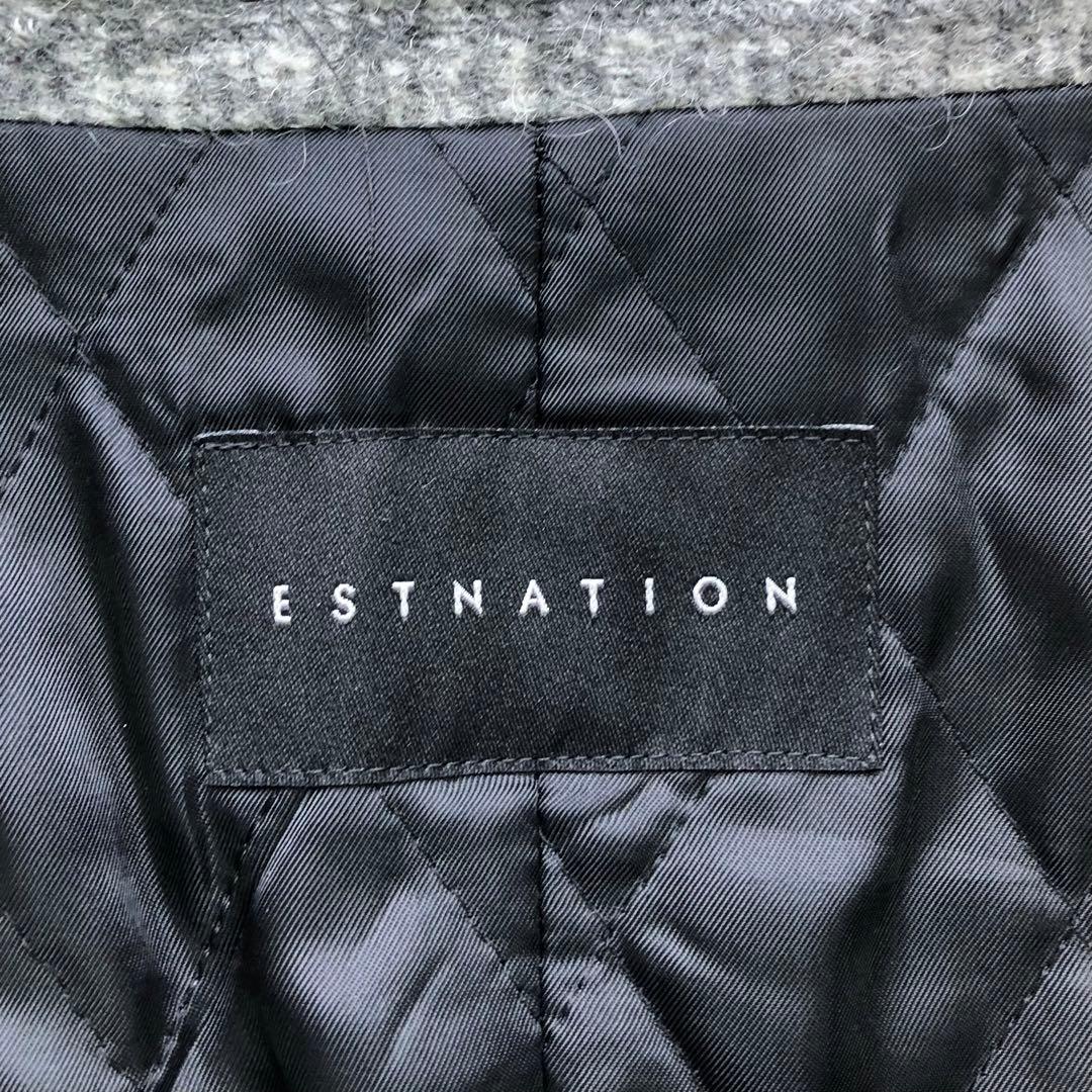 美品⭐エストネーション モヘア混 ダブル チェスターコート Lサイズ