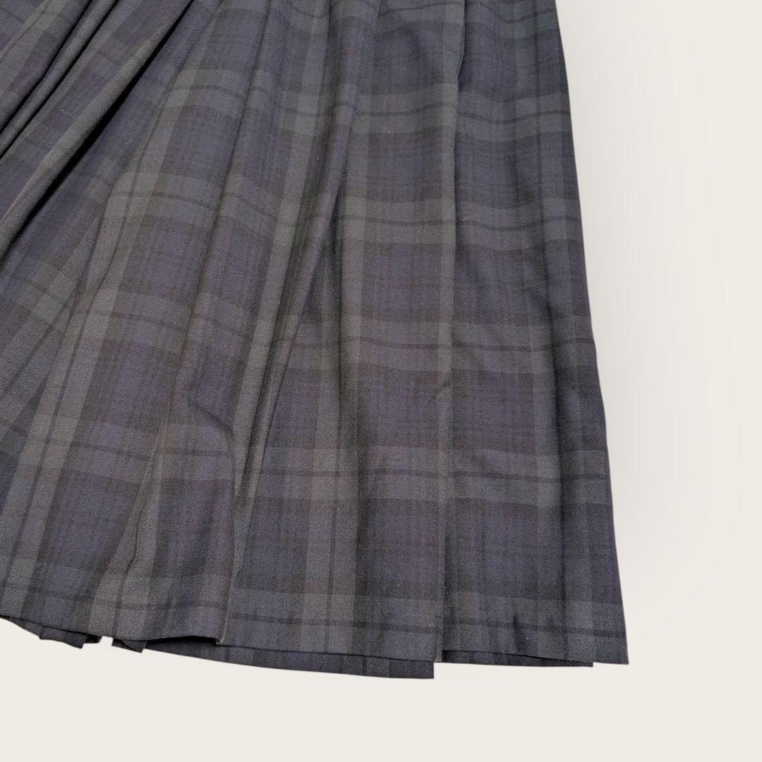 トラディショナルウェザーウェア　ギャザードボリュームキュロットパンツ　チェック