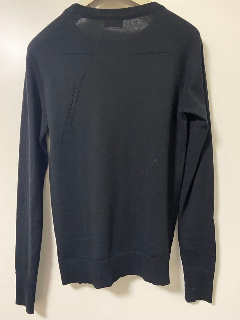 ディオールオム　スラッシュ加工ニット　エディスリマン　グラム