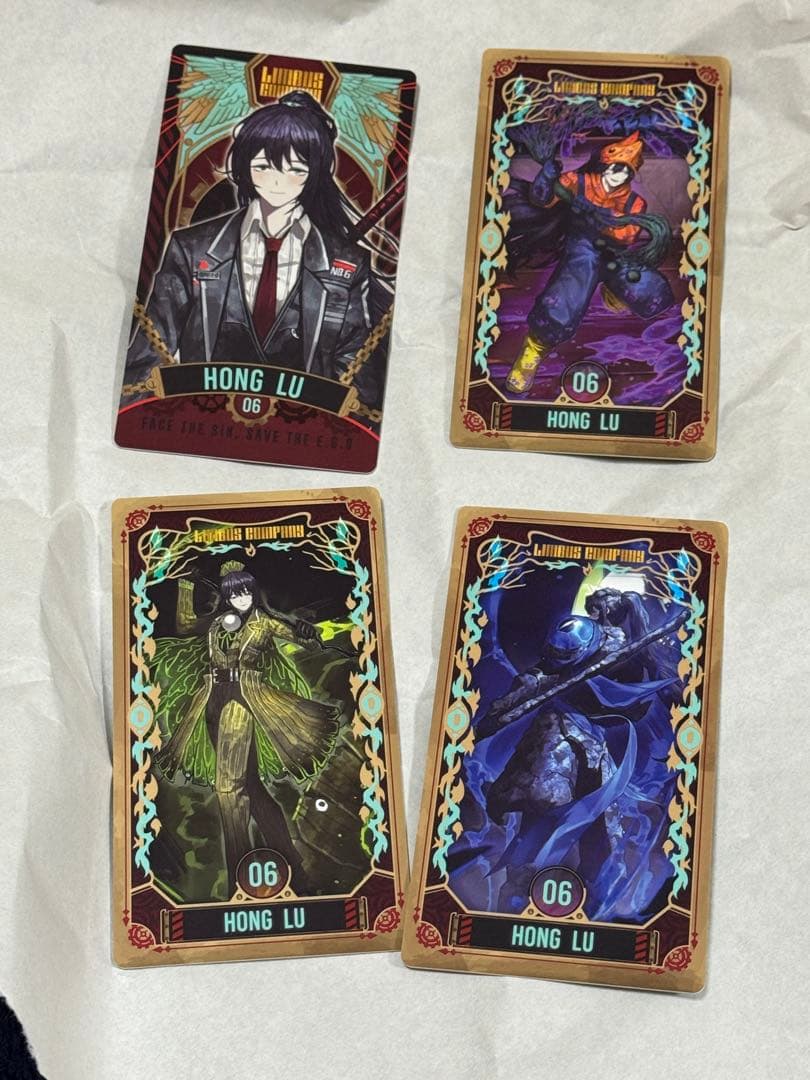 リンバスカンパニー アルカナカードコレクション ホンル 4種 - メルカリ
