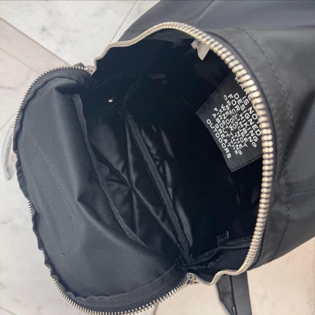 新品タグ付　MARC JACOBS ザ　バックパック　ナイロン　レザー　黒