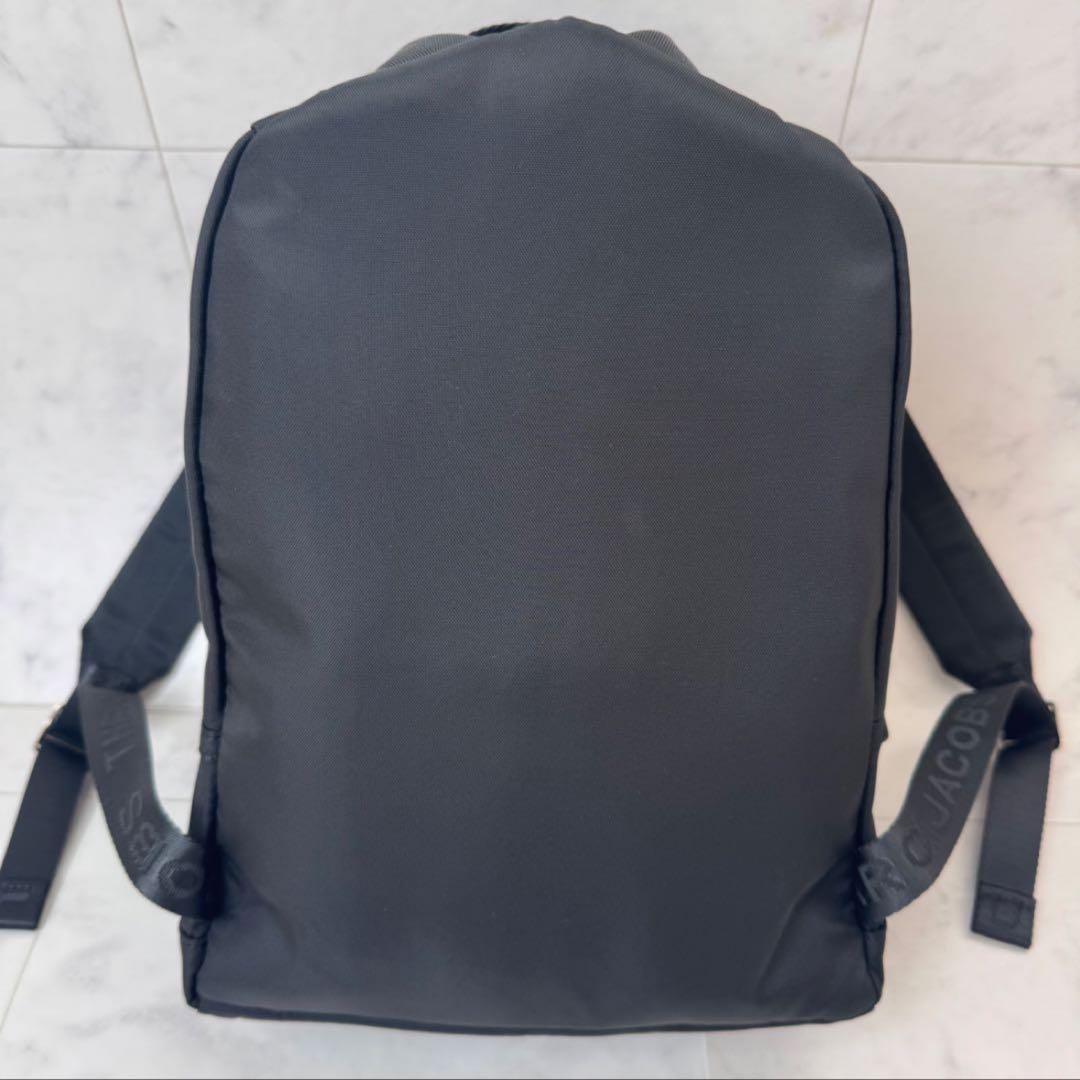 新品タグ付　MARC JACOBS ザ　バックパック　ナイロン　レザー　黒
