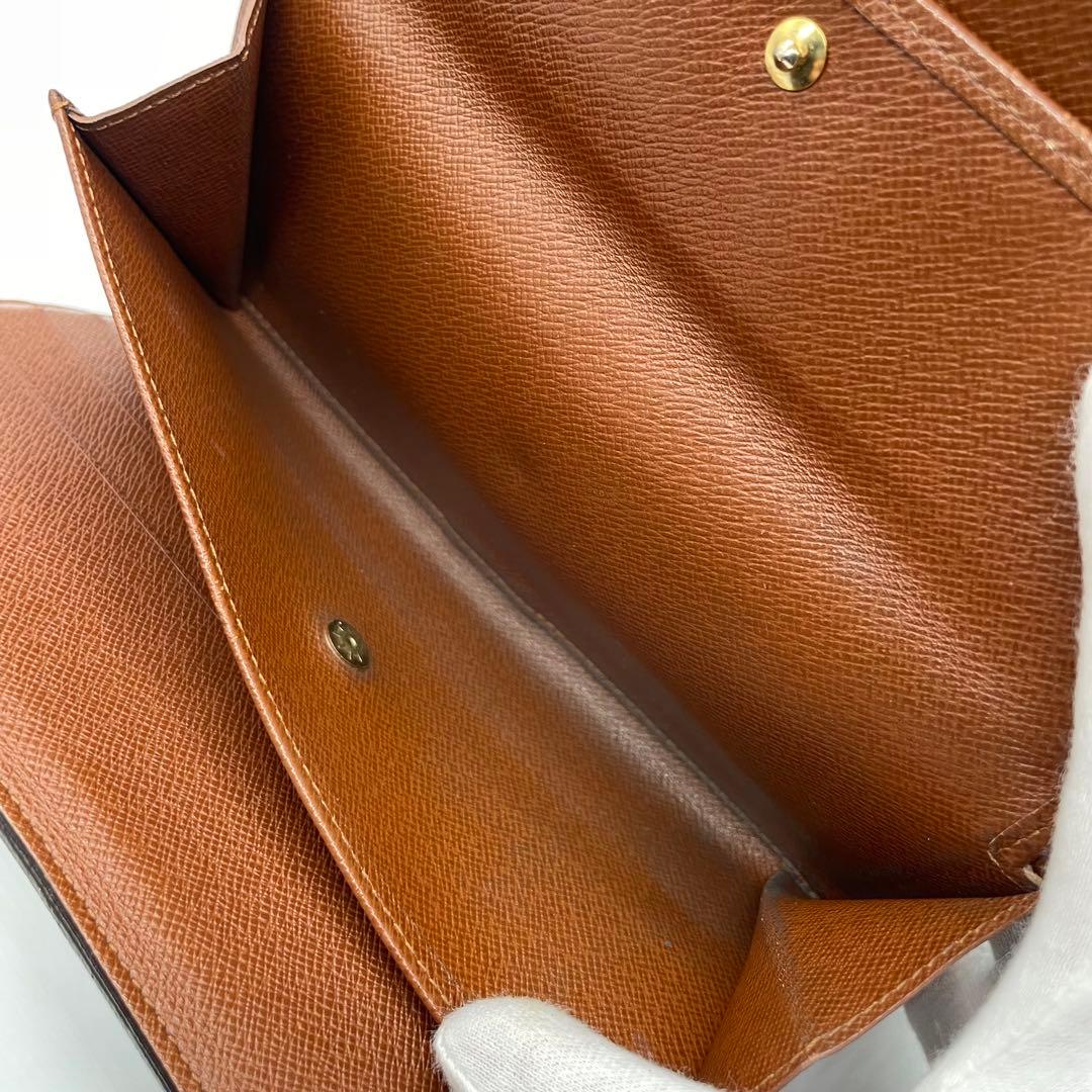 【良品】 ルイヴィトン モノグラム インターナショナル 長財布 w5