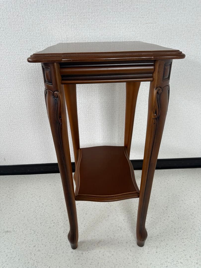 コーヒーテーブル 木製 花台 電話台 サイドテーブル ナイトテーブル ※i4※