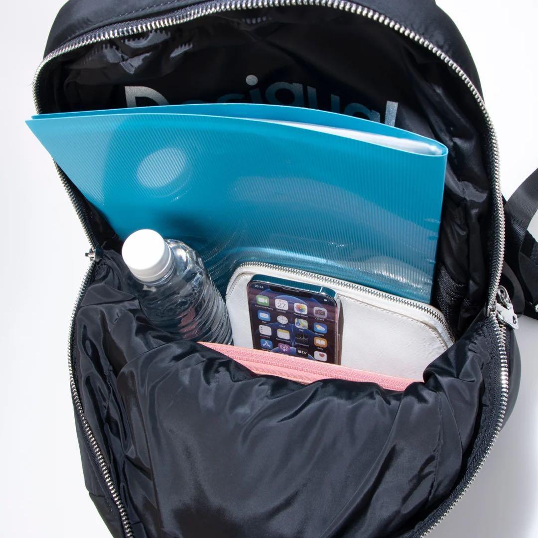 【未使用】Desigual ポケット ナイロンマキシバックパック