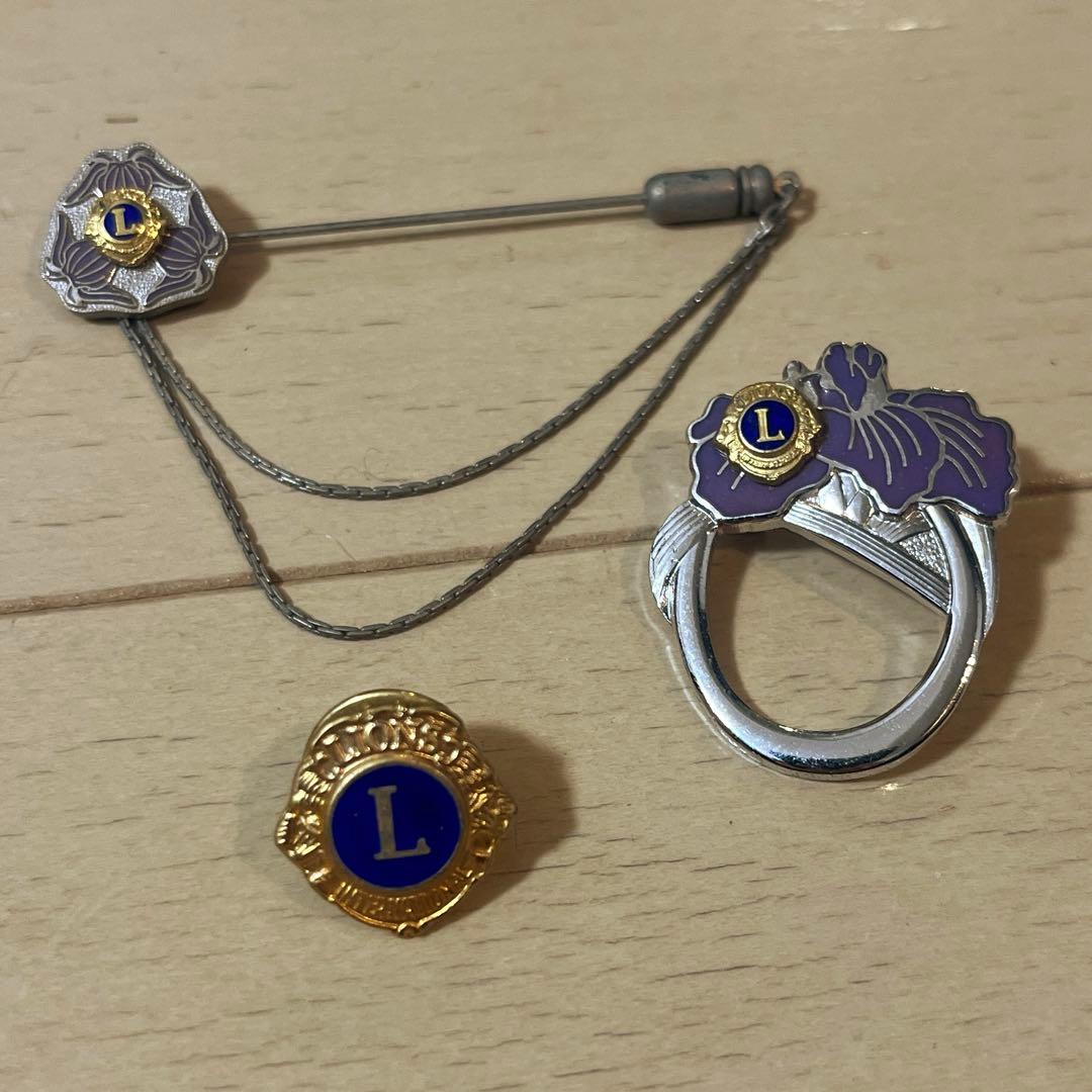 ライオンズクラブのピンバッジ まとめ売り - メルカリ