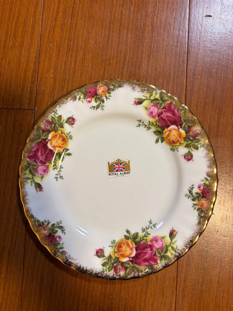 新品未使用　ロイアルアルバート オールドカントリーローズ ケーキ皿 6枚