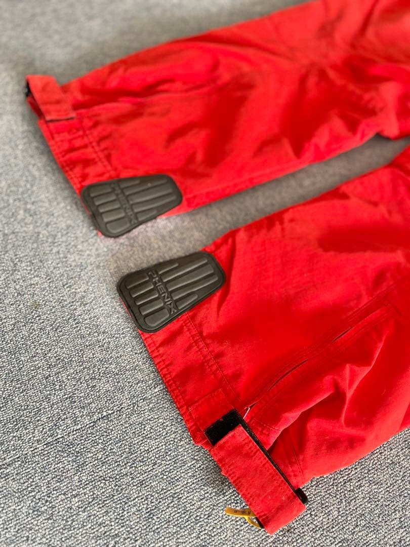 希少】PHENIX フェニックス スキーウェア 上下セット 派手柄 レトロ