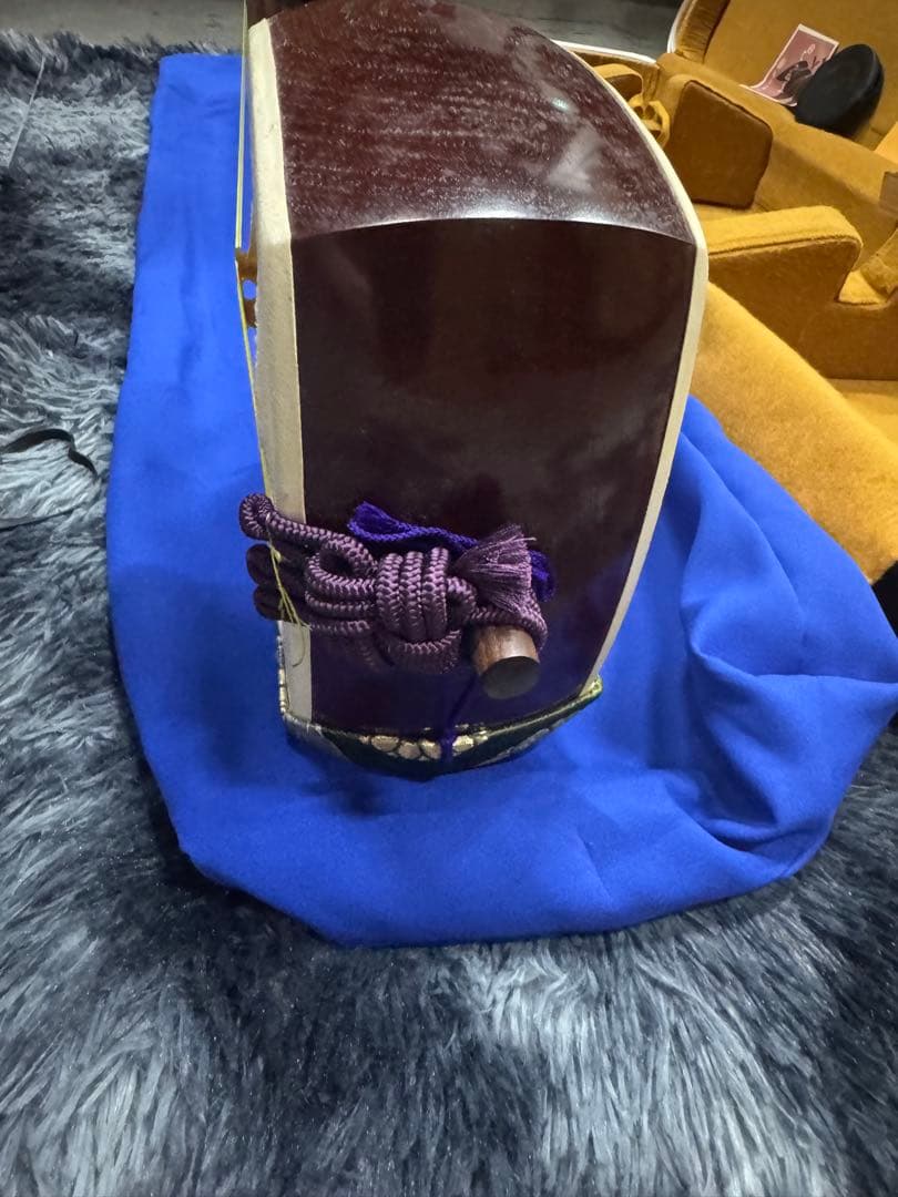 お稽古　 紅木　地歌　津軽三味線　ケースつき