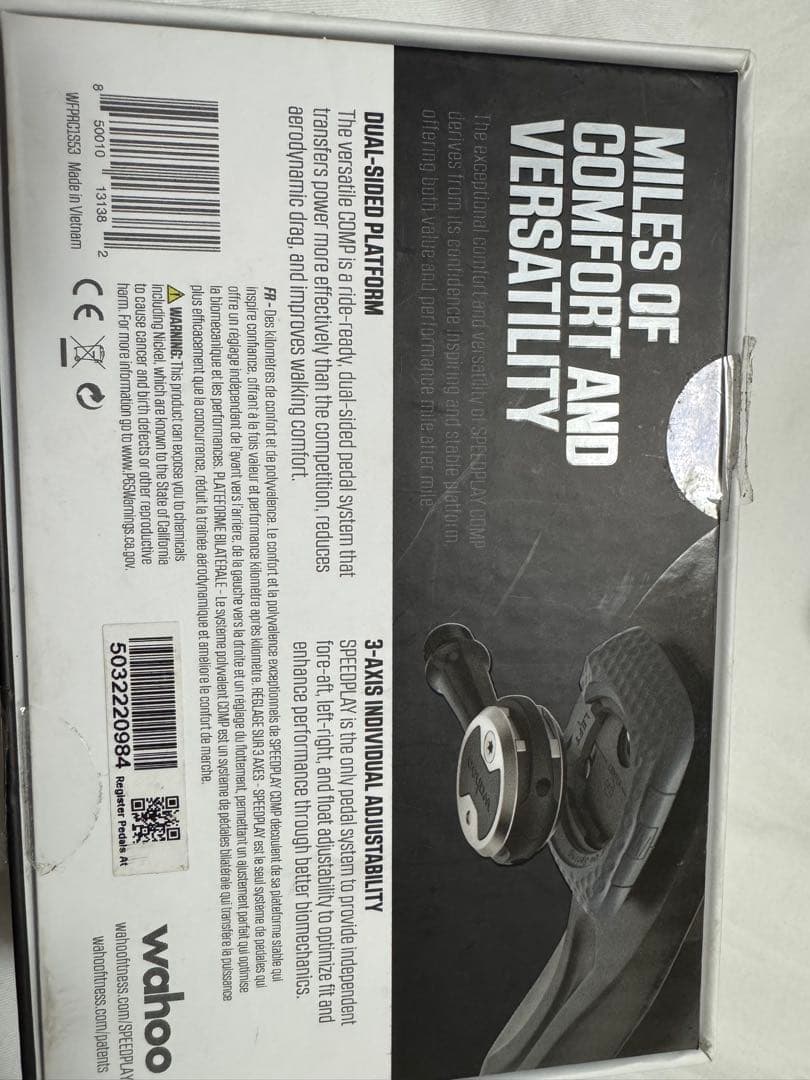 wahoo SPEEDPLAY COMP ビンディングペダル