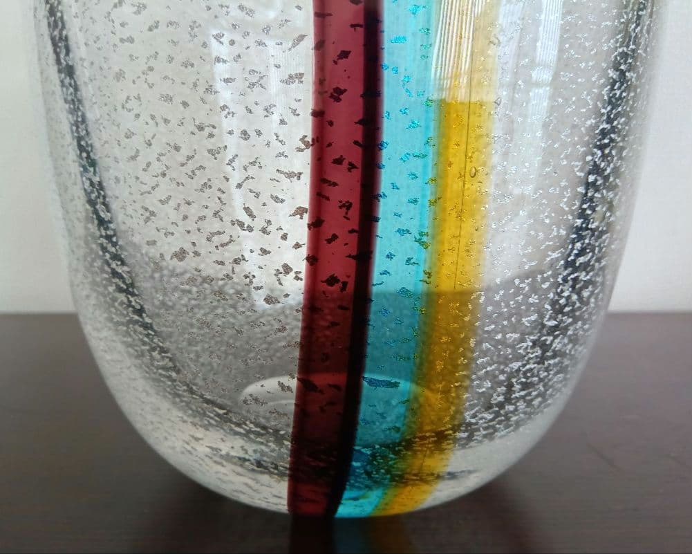 最終価格 ムラーノ ザネッティ MURANO Zanetti 花瓶/置物の通販はau