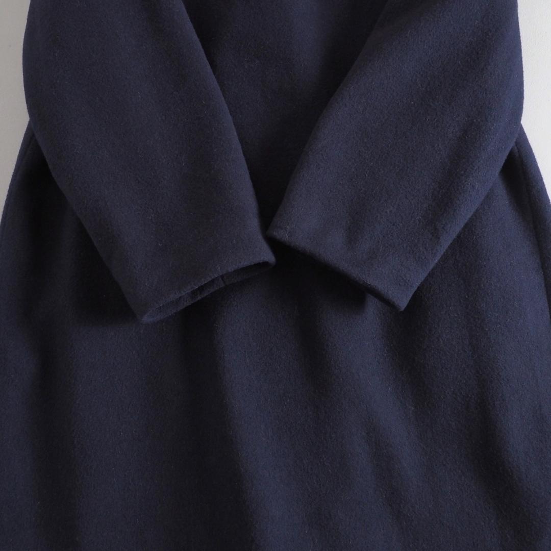 エルエルビーンUSA製チェスターコートダブルブレストネイビー美品