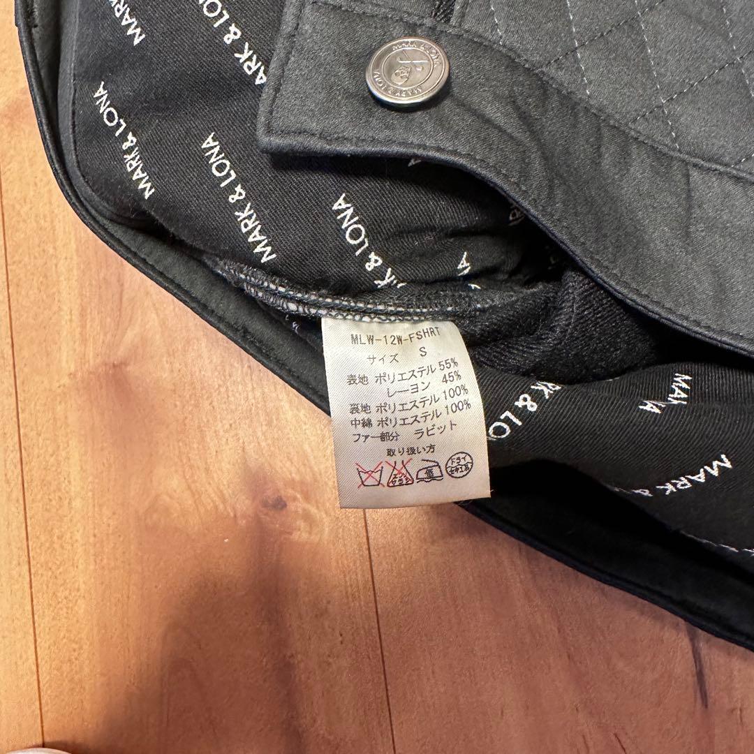 中綿　ラビットファー　キルティング　ベスト　パンツ　セットアップ　S 秋冬