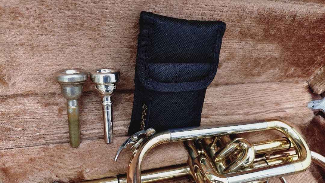 YAMAHA ロングコルネット　YCR-334 赤ベル