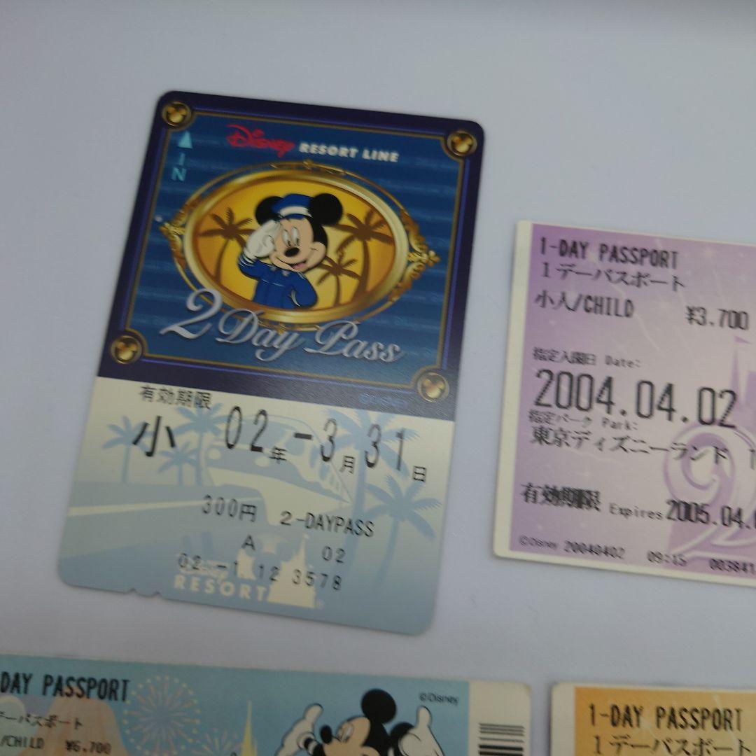東京ディズニーランド紙チケット まとめ売り 当時物 - メルカリ