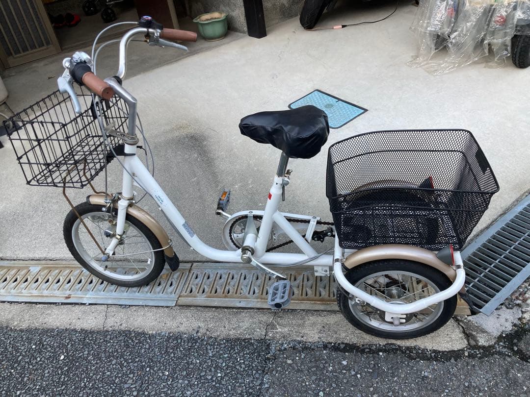 高齢者　大人用　三輪自転車　used 引き取り希望　大阪発