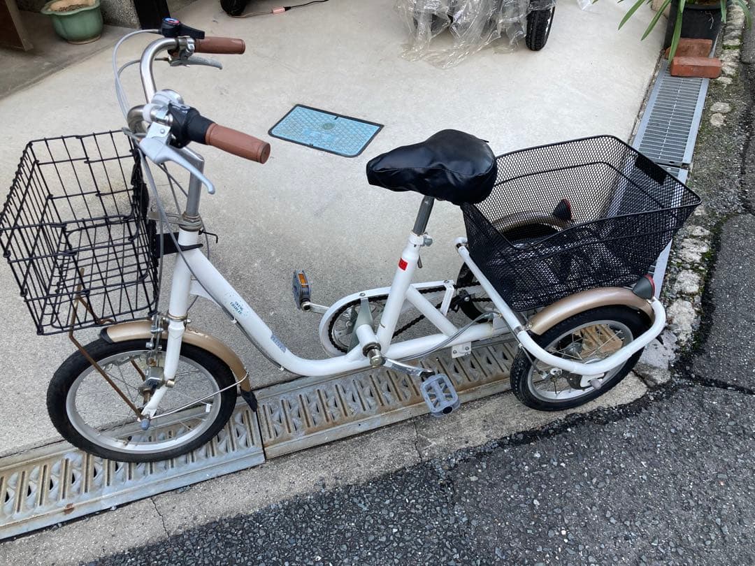 高齢者　大人用　三輪自転車　used 引き取り希望　大阪発