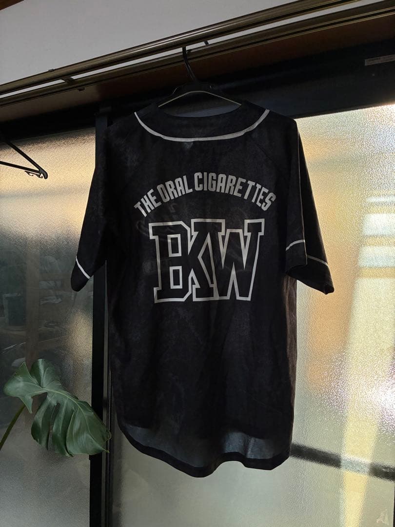 THE ORAL CIGARETTES ブラックベースボールシャツ Lサイズ
