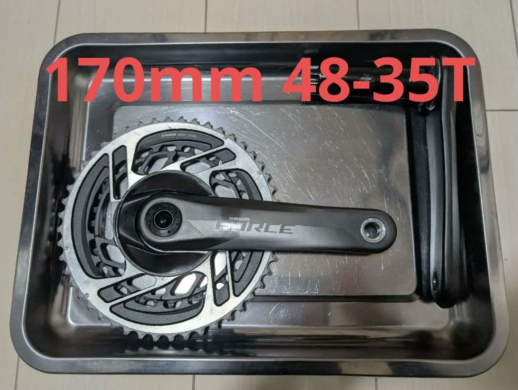 SRAM FORCE クランクセット 48/35T 12速 48-35T 12S - メルカリ