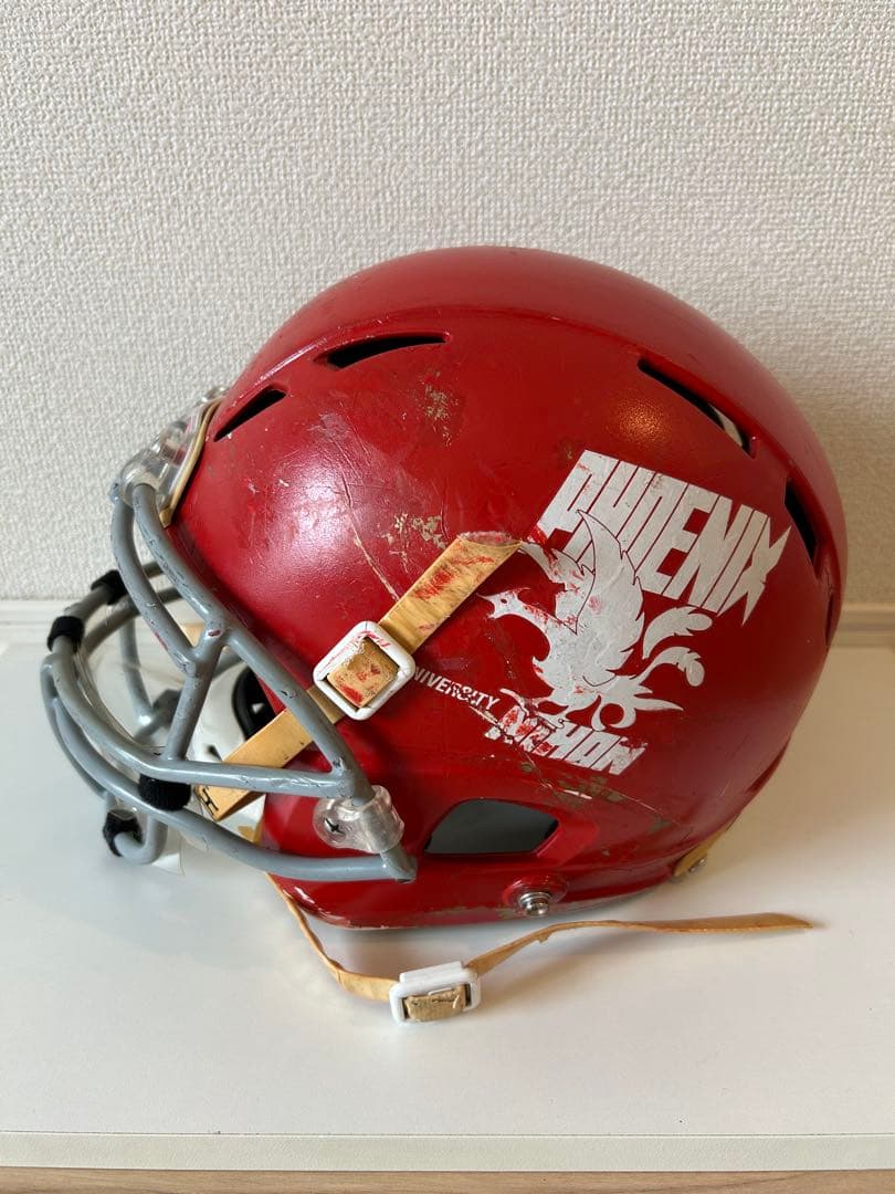 超レア・選手実使用品】日本大学アメフト部 PHOENIX ヘルメット（ゼニス)