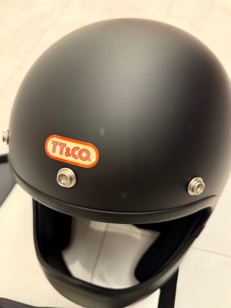 TT&CO. トゥーカッター　マットブラック　フルフェイス　PSマーク