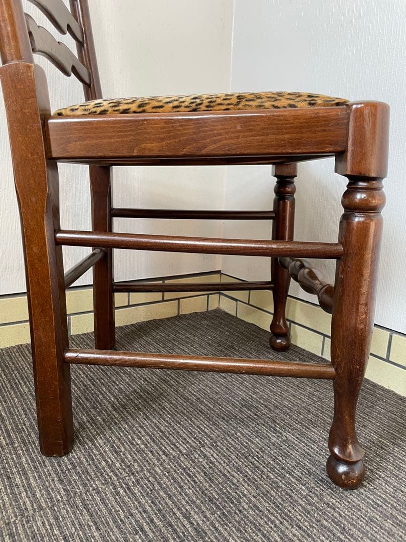 アンティークチェア ハイバック ダイニングチェア ボールアンドクロウ