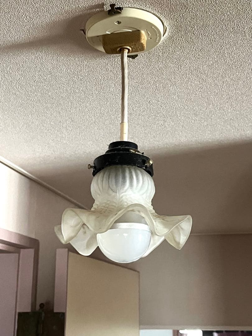 パリ購入アンティーク電気傘ヴィンテージ