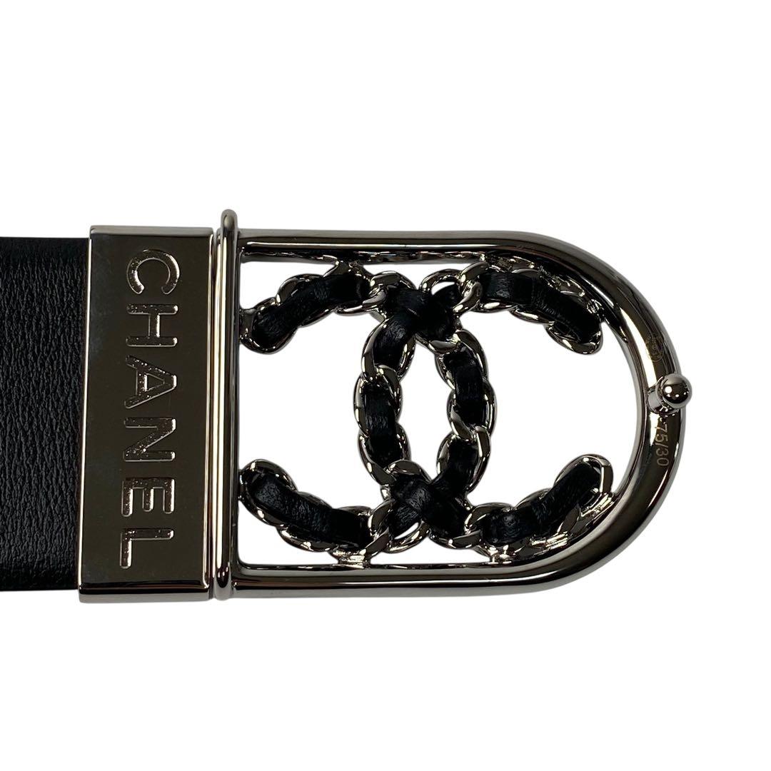 美品 シャネルCHANEL ココマーク ベルト B25S 75/30