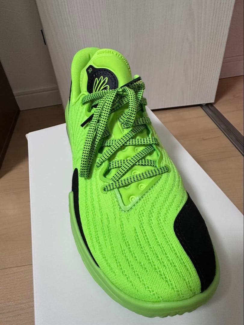 バスケットボールシューズ 26.5cm ライムグリーン/ブラック